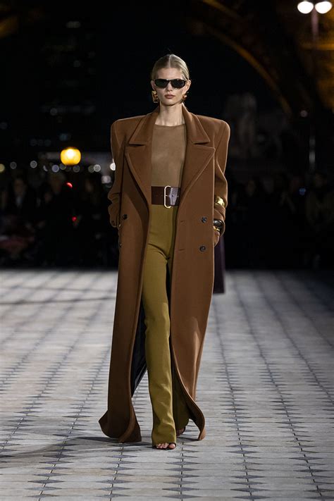 Saint Laurent Spring/Summer 2023 Paris Fashion Week .